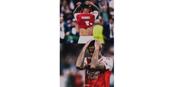 Temperaturen før straffesparket: Når PSG-drakten omfavner Arsenal-drakten Temperaturen før straffesparket: Når PSG-drakten omfavner Arsenal-drakten